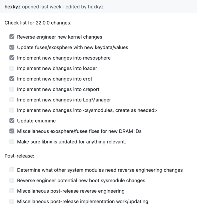 Atmosphere 22.0.0 Support