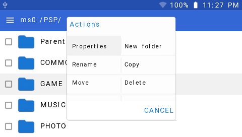 CMFileManager-PSP