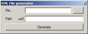 EML File Generator
