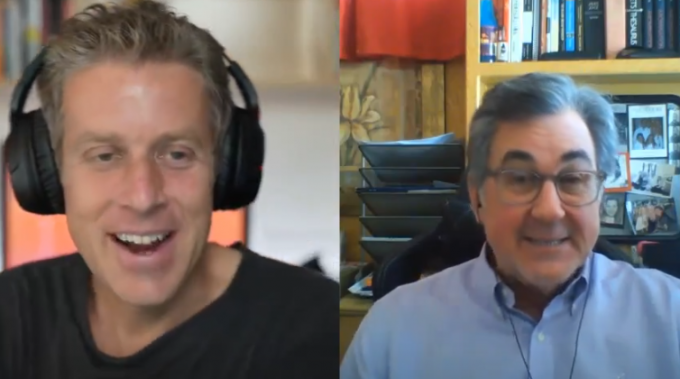 Geoff Keighley and Michael Pachter
