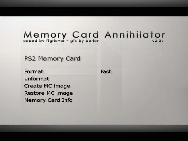 Memory Card Annihilator