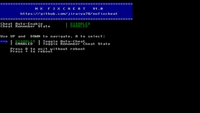 NXFixCheat