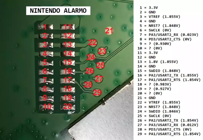 Nintendo Alarmo Hacking