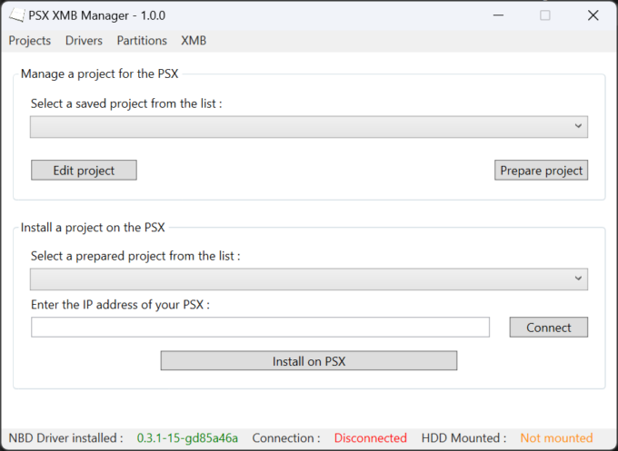PSX XMB Manager