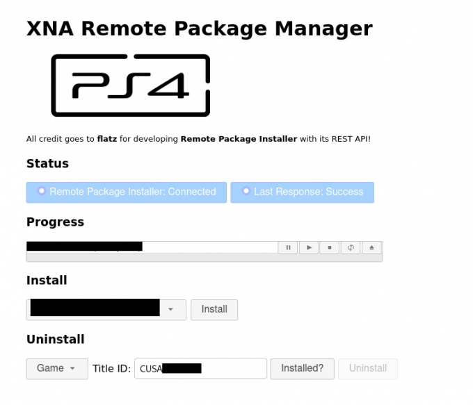 XNA Remote Package Manager