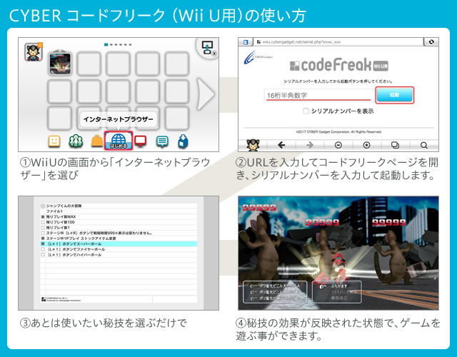 突如発売 Wii U 5 5 1向けcyber コードフリーク 大人のためのゲーム講座